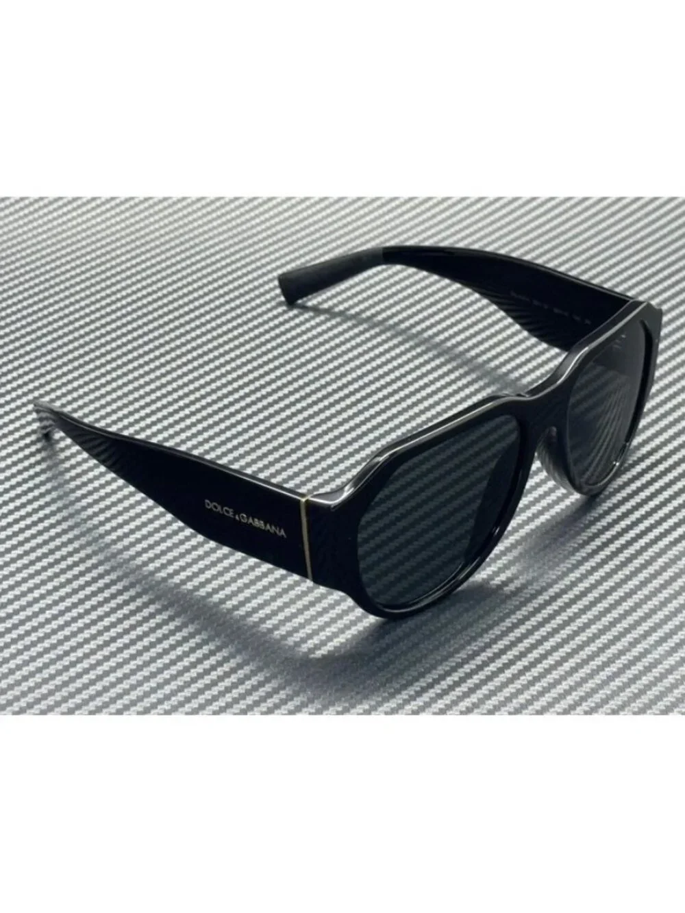 New Dolce & Gabbana Men Black Sunglasses 58-18-140